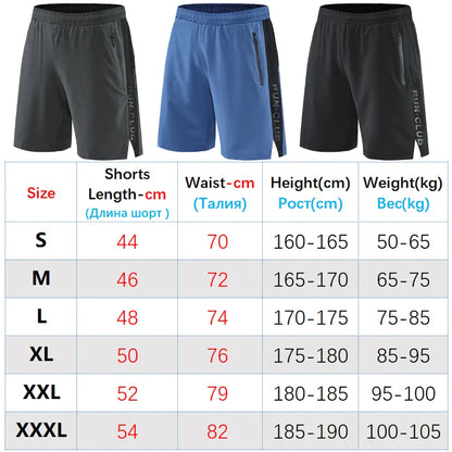 Men Run Shorts Patchwork Training Shorts Zipper Pockets Gym Sports Quick Dry Short