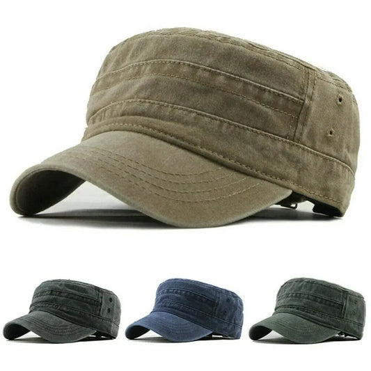 KMKM1PC Camouflage Army Hat Men Women Baseball Cap Camo Military Cadet Combat Fishing Cap