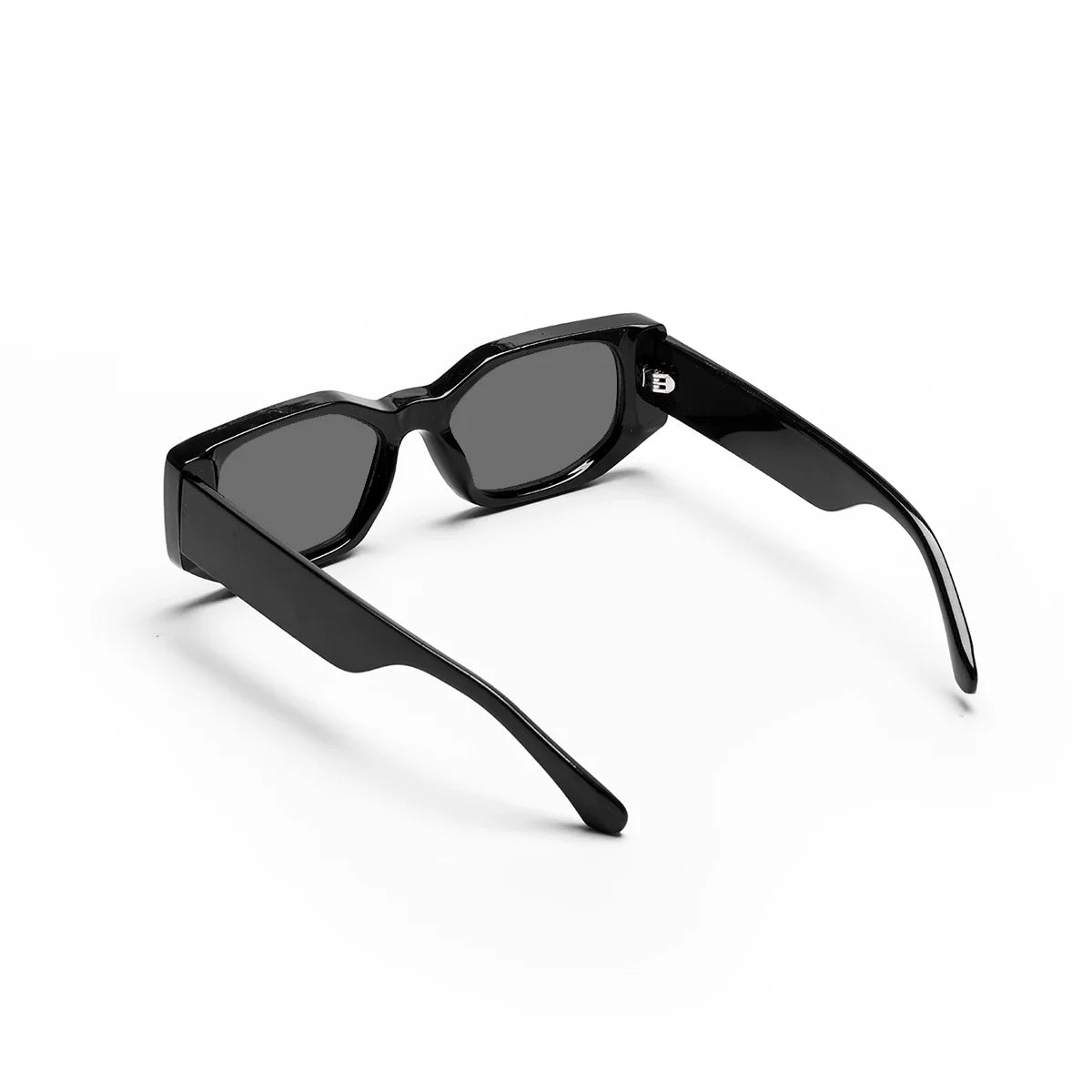 Ruiao 2025 new black classic retro designer branded concave irregular thick frame men women fashion sunglasses