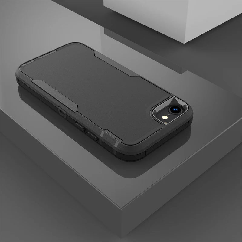 For iPhone SE Case Shockproof Matte Phone Bumper Hybrid Protective Cases For iPhone