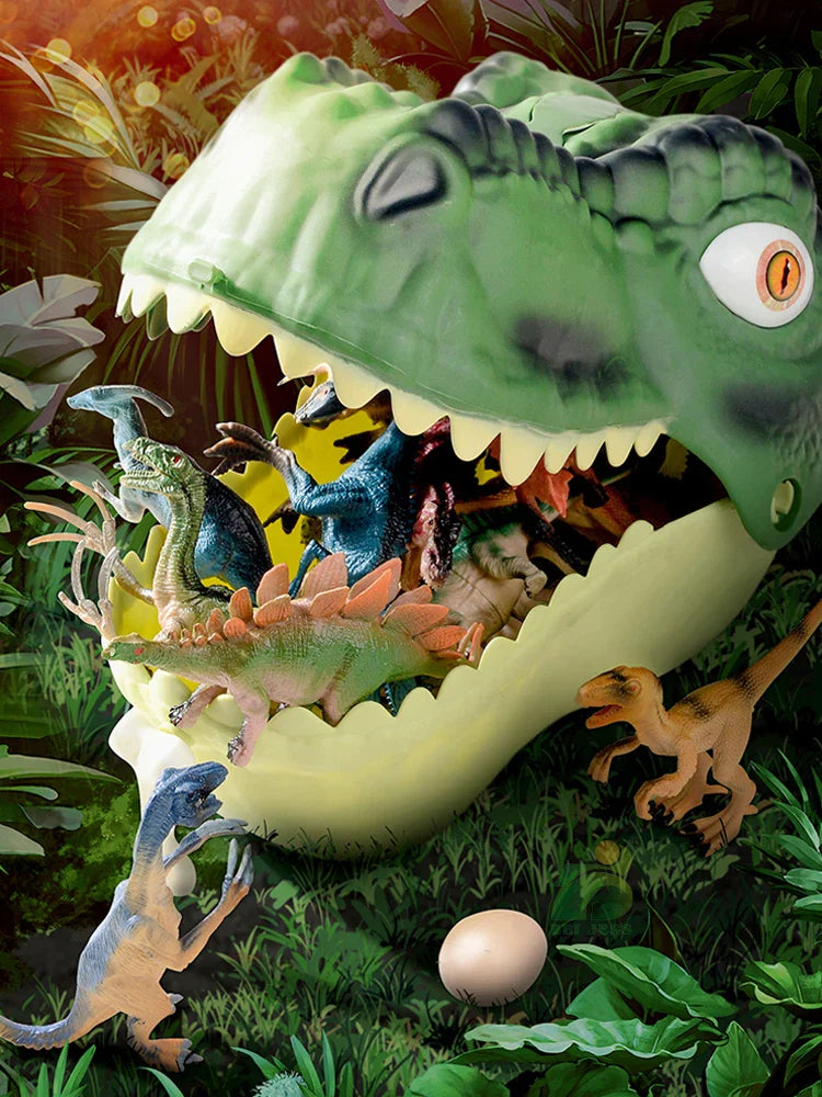 Simulation Dinosaur Toy for Boy Jurassic Models Children Action Figures PVC Tyrannosaurus  World Animals Park Kids 3 Years Gift