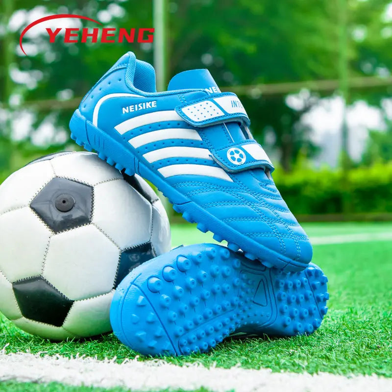 Kids Soccer Shoes School Football Boots Cleats Grass Sneakers Boy Girl Outdoor