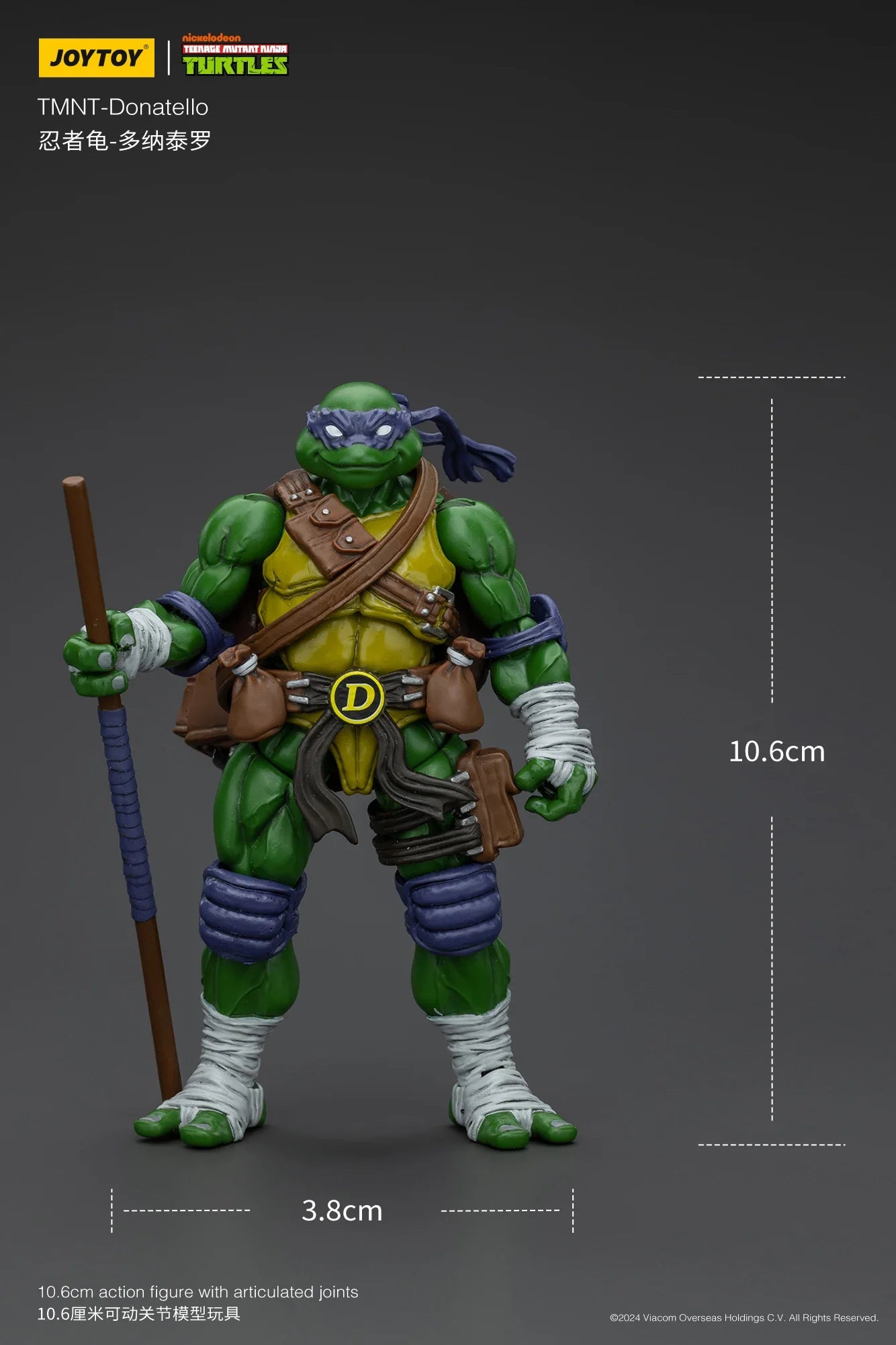 [Available in Asia]JOYTOY 1/18 Action Figure TMNT Ninja Turtles Michelangelo Donatello Leonardo Raphael Anime figures Toys Model