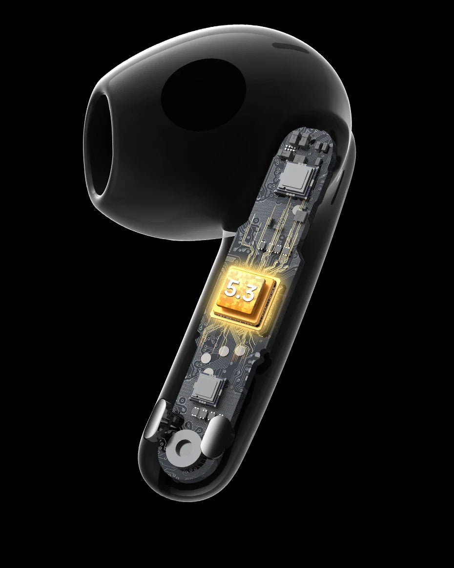 UGREEN Wireless Bluetooth Earphones Semi-Open ANC Adaptive Active Noise Cancelling Earbuds LDAC Hi-Res Audio Headphones Headset
