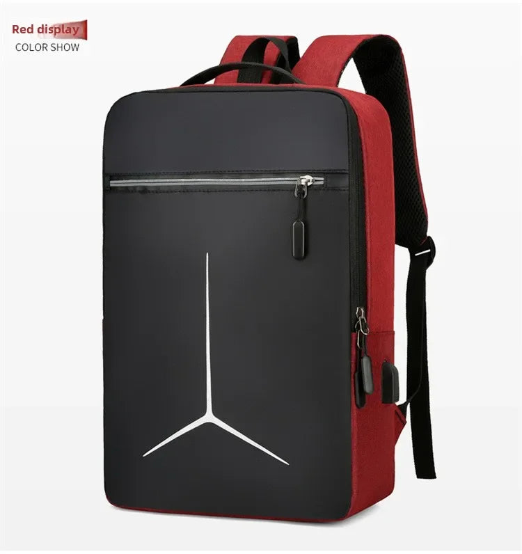 New Anti-theft USB Waterproof Hard Case Travel Smart Laptop Motorcycle Backpack Man EVA Fashion Business Men's Shell Backpack