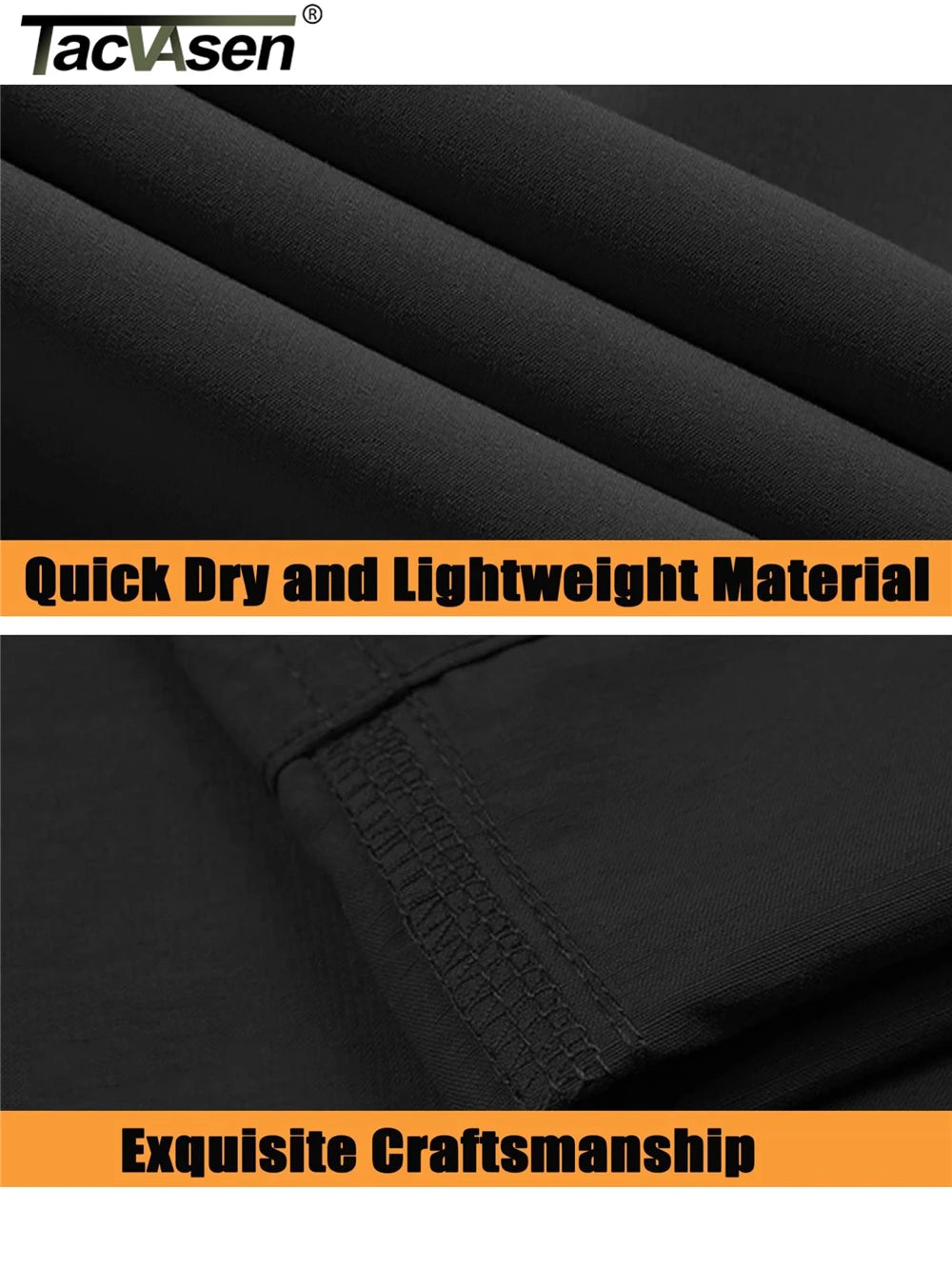Zip Off Hiking Pants Convertible Shorts Mens Cargo Work Pants