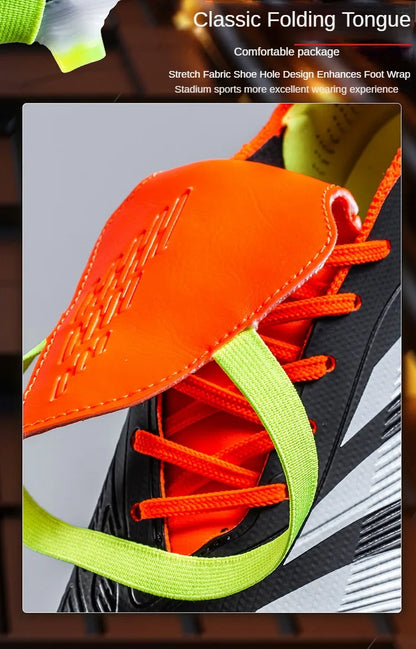 Men Soccer Shoes Cleats Professional Quality Non-Slip Kids Football Boots