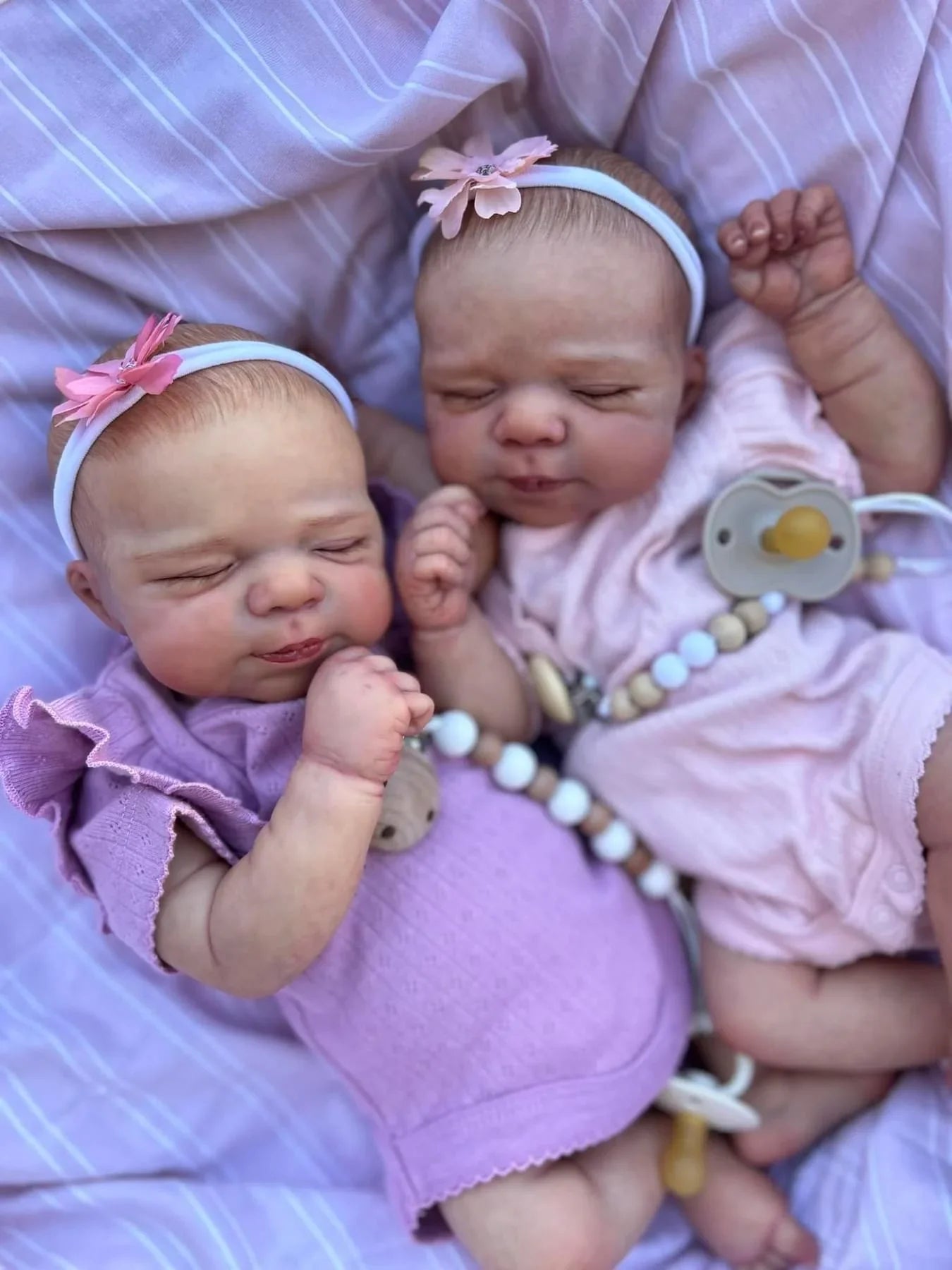 NPK 19-inch Newborn Baby Reborn Doll - Pascale Soft Body Lifelike Cuddly 3D Skin Multiple Layers Painting Realistic Touch