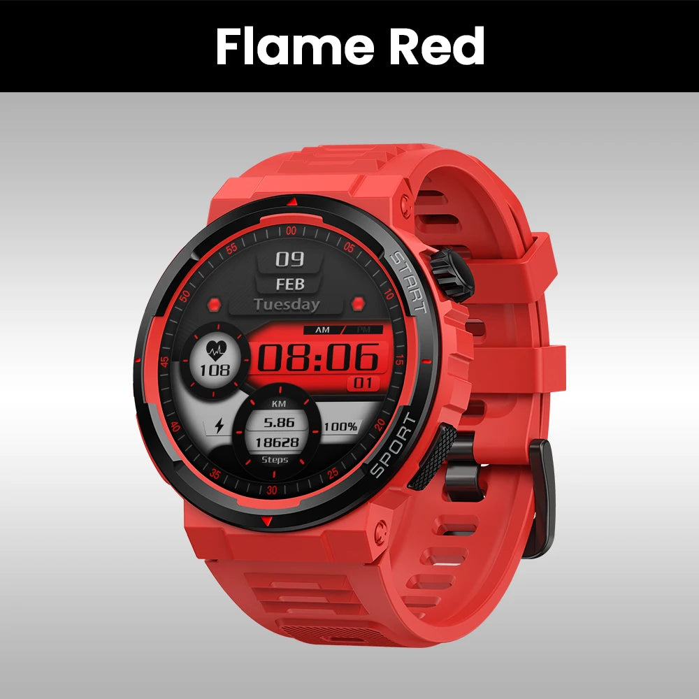 New Zeblaze Ares 3 Plus 1.43'' HD AMOLED Display Smartwatch Bluetooth Phone Calling New 3D Interactive Sports Smart Watch Men