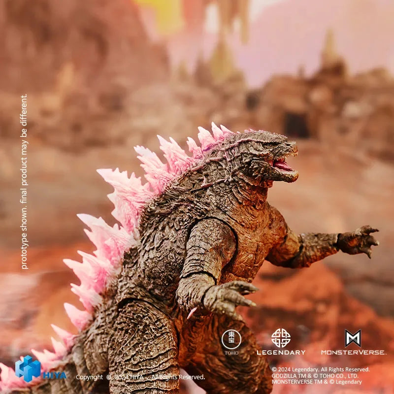 HIYA 18CM 7inch Action Figure Exquisite Basic Series Godzilla x Kong The New Empire Godzilla Evolved Ver.