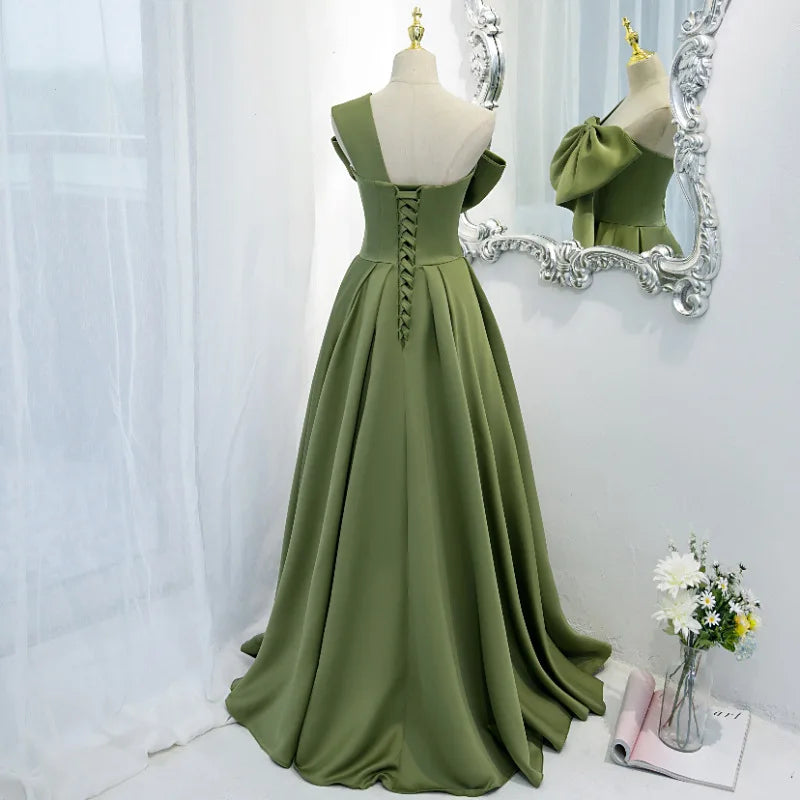 Homecoming Dresses: Elegant Long Prom Evening Guest Party Dresses Women