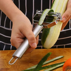 Kitchen Vegetable Peeler Stainless Steel Melon Planer Double-Head Peeler Household