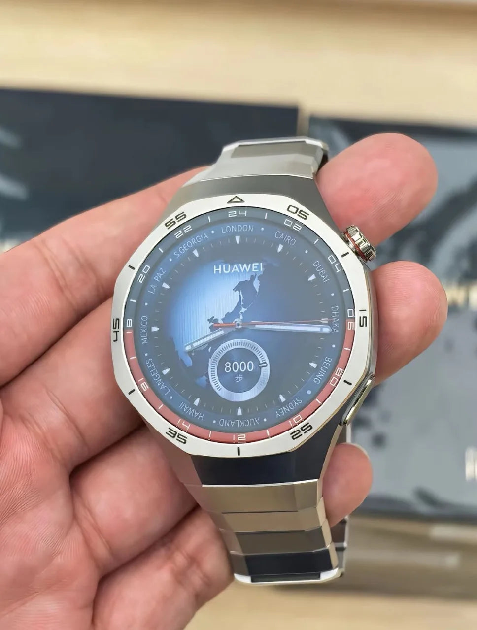 Global Version HUAWEI WATCH GT 5 Pro Ceramic and Titanium Smartwatch Compatible with iOS and Android Up To 14 days Long Battery