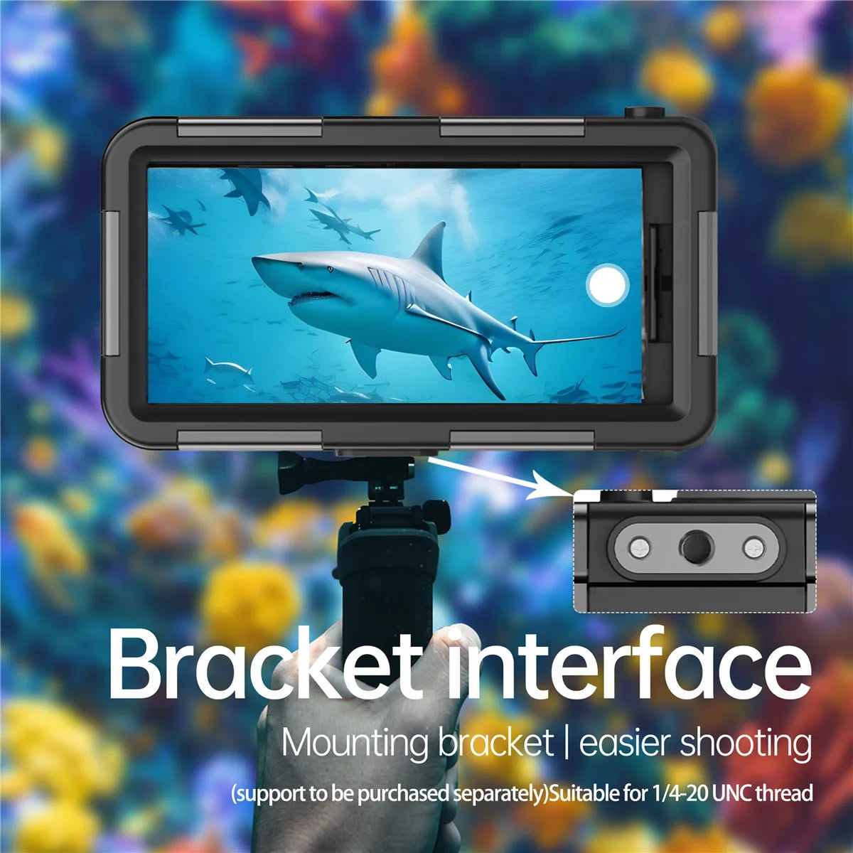 ShellBox Professional Waterproof Case For Apple iPhone 17 16 15 14 13 12 Pro Max 16E Plus Air Seal Underwater Diving Phone Cover