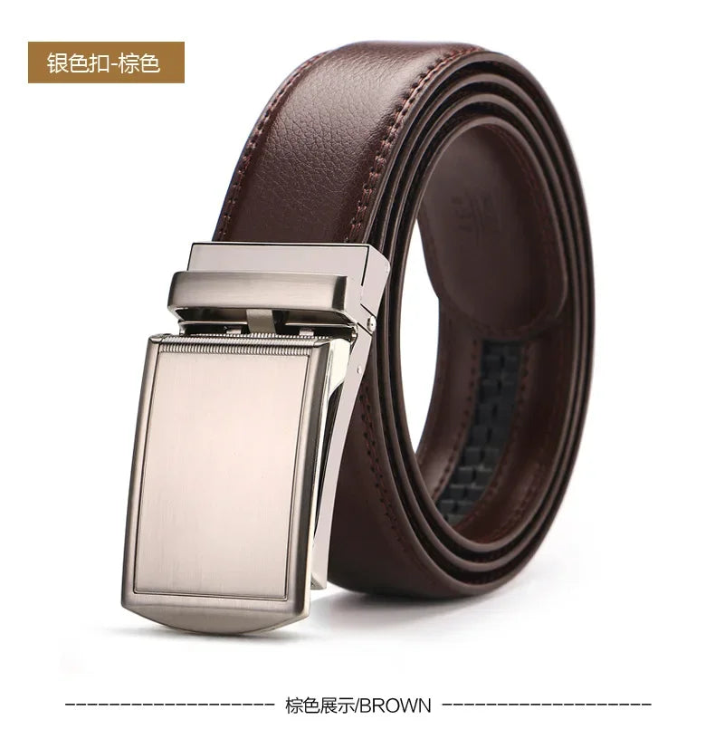 Plus Large Size 170 160 150 140 130cm Men Belt Automatic Belts Leisure Fashion Ratchet Belts for Men Jeans Pants Waist Waistband