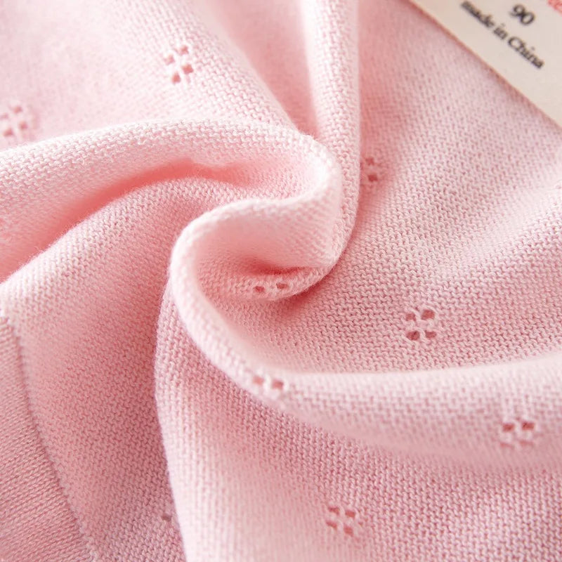 One Button Jacket Children Coat Cardigan Cotton Girl Cardigan Kids Clothes