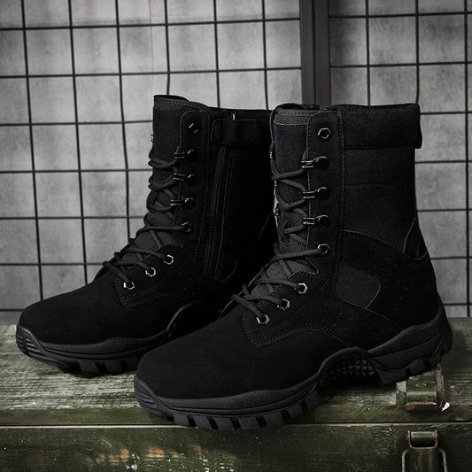 Men Military Boots Outdoor Non Slip Hiking Boots Tactical Desert Combat Ankle Boots