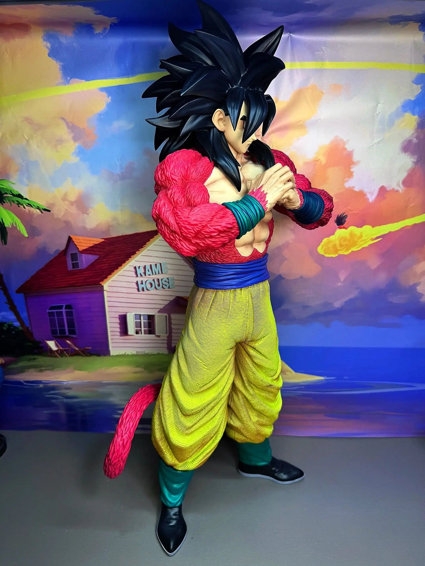 JT Studio Dragon Ball Super Saiyan 4 Goku 2% Version 50cm 1/4 Scale Statue - Limited Edition Collectible Model JT-083 Gift Toy