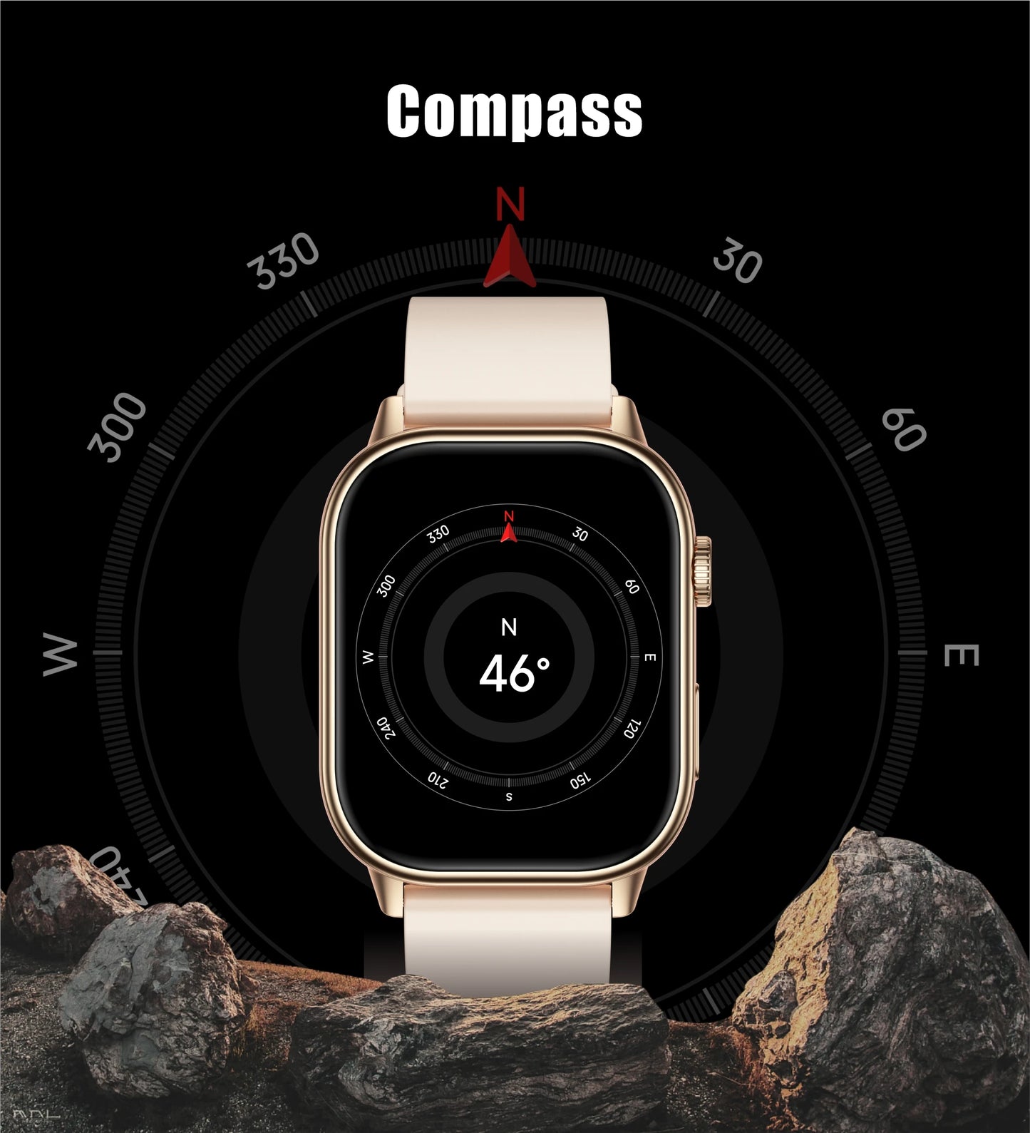2025 Military GPS Smart Watch Men Flashlight Compass Waterproof Outdoor Sports Tracker Bluetooth Call Smartwatch For Android IOS