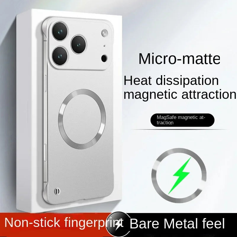 For iPhone 17 Magsafe Magnetic Phone Case For iPhone 17 Pro Max 17 Air Camera Protect Cover