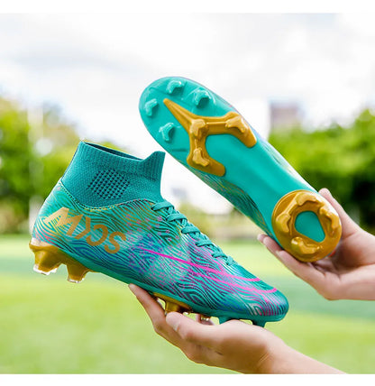 Football Boots Men Futsal Professional Unisex Anti-Slip Kids Soccer Shoes
