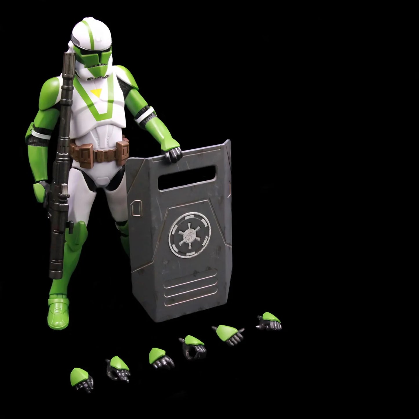 New Body(JOV3.0) - Star Wars 104th Trooper Wolf Pack Boost Sinker Comet Kamino ARC Trooper Grey Team 6" Action Figure Clone Toys
