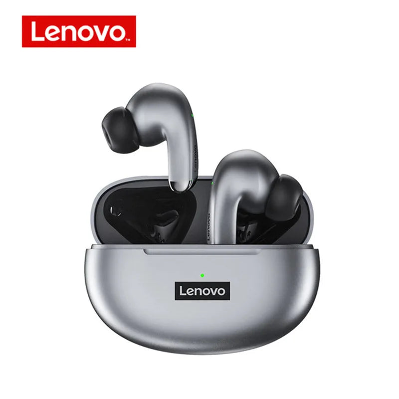 100% Original Lenovo LP5 Wireless Bluetooth Earbuds HiFi Music Earphone With Mic Headphones Sports Waterproof Headset 2021New
