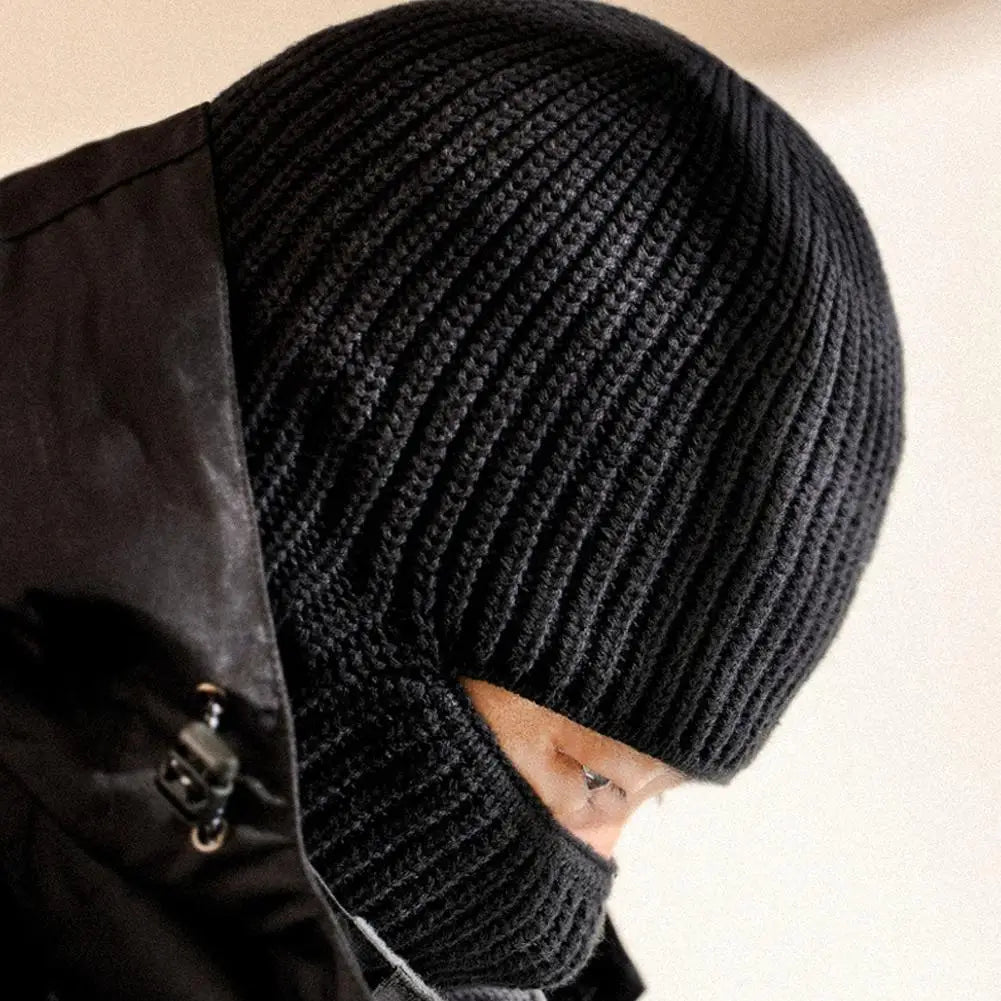 Mask Beanies Men Winter Balaclava Hat Knitted Hats Full Face Ski Bonnet