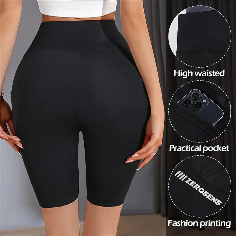Seamless Leggings With Pocket Women Soft Workout Tights Fitness Outfits Yoga Pants