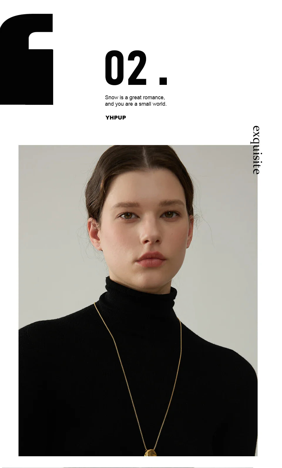 Yhpup 70cm Minimalist Long Unisex Sweater Chain Jewelry 316l Stainless Steel Oval Pendant Necklace for Men Women Waterproof