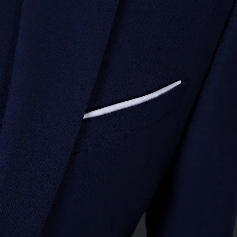 Tuxedo for Mens: (Blazer+ Trousers) Men Fashion Gentleman European Style Gentleman