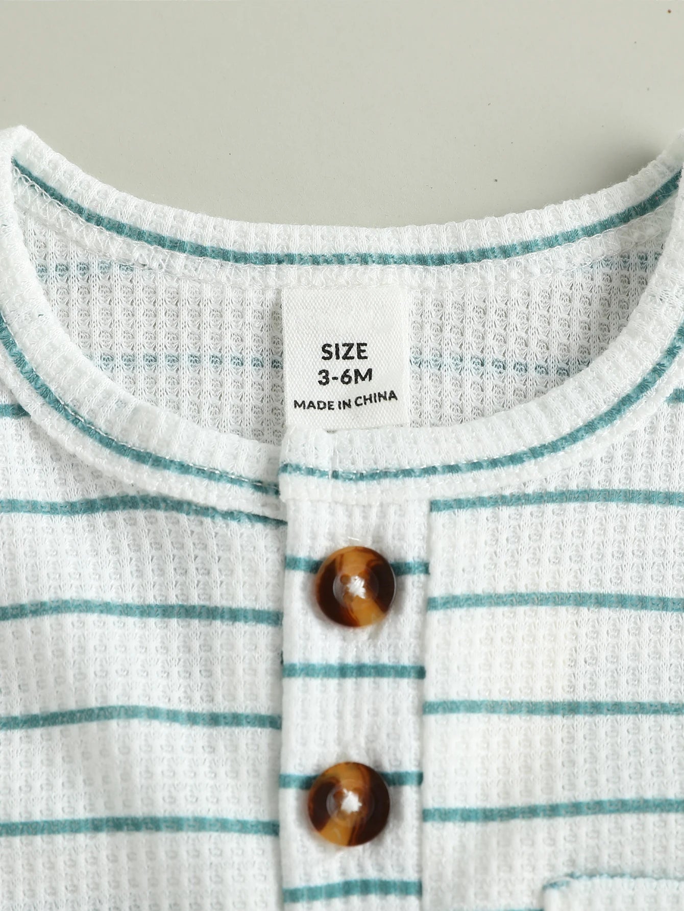Summer New Arrival Boys’ Double-sided Waffle Knit Printed Short Sleeve T-shirt with Thin Long Pants Set, Simple and Casual Style