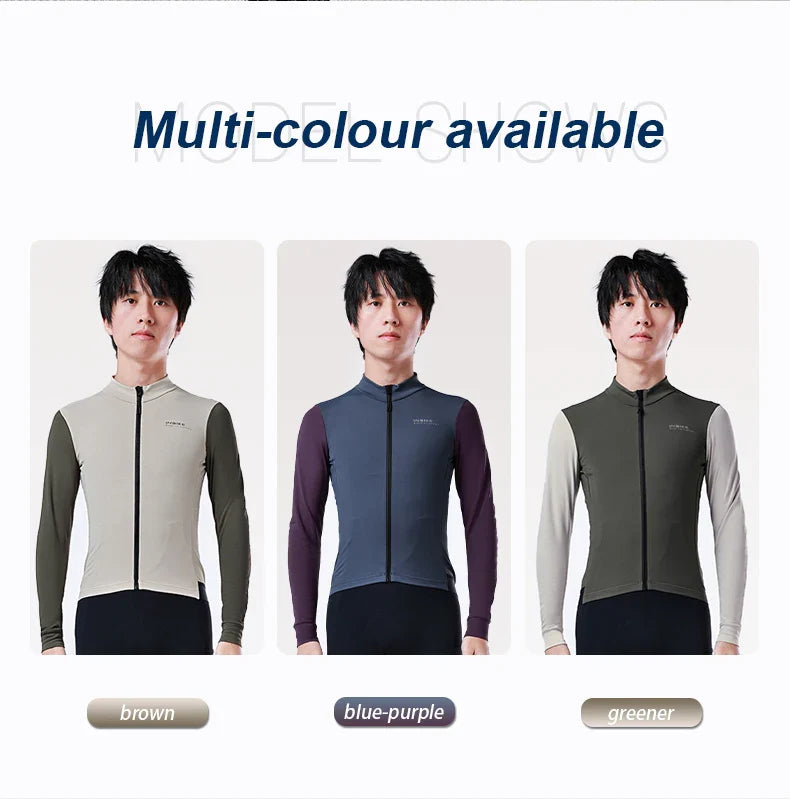 INBIKE Fleece Men's Cycling Jersey  Winter Cycling Sets Warm Long-sleeved Suit Soad Bike Bicycle Jacket Overalls Riding Suit