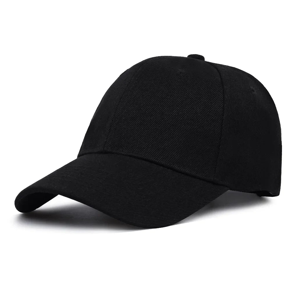 Summer Solid Color Women Sport Baseball Cap Adjustable Unisex Baseball Caps Family Baseball Sun Hats Hip-hop Hat Wholesale Caps