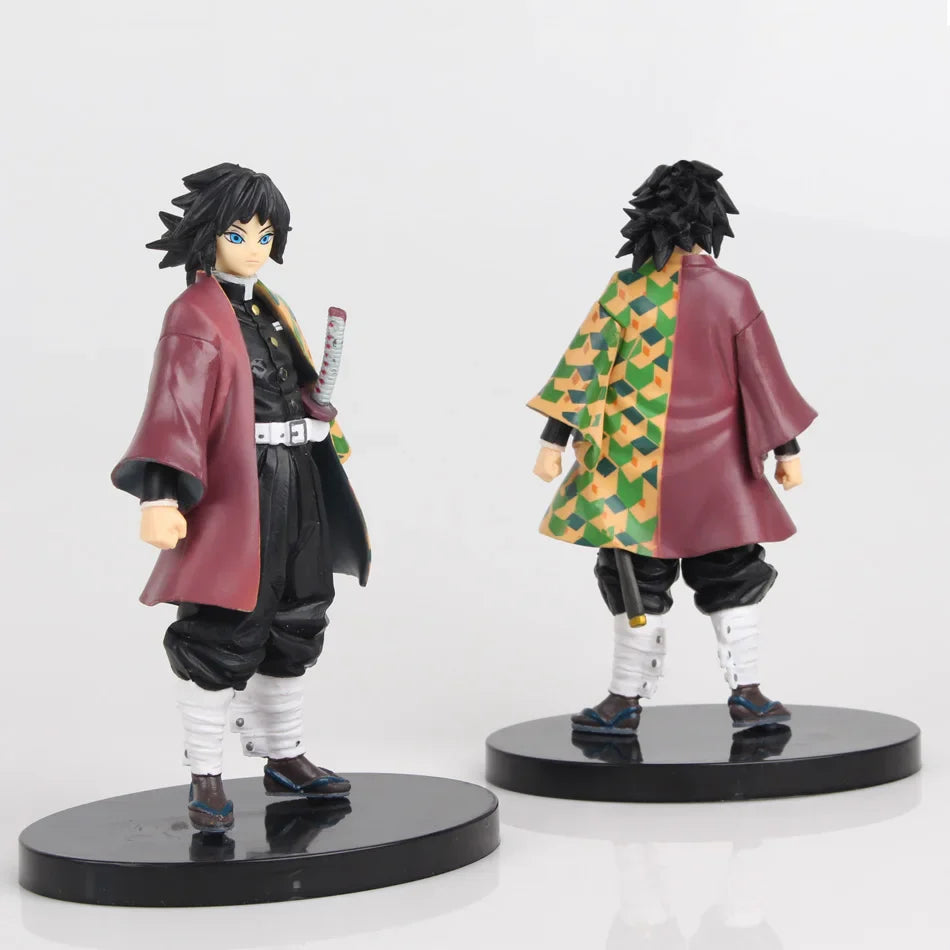16cm Anime Demon Slayer Kimetsu no Yaiba Figure Kamado Tanjirou Action Figure Agatsuma Zenitsu Nezuko Warrior PVC Doll Model Toy