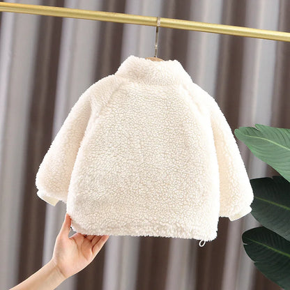 Fashion Baby Girls Clothes Children Boys Thick Warm Jacket Kids Coat Toddler Casual Cotton Costume Infant Sportswear