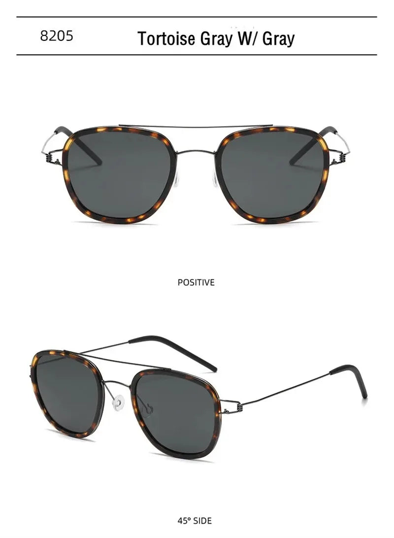2025 Denmark Sunglasses For Women Gafas Men UV Protection Ultra-light Polarized Glasses 8205 Pilot  No Screw With Original Box