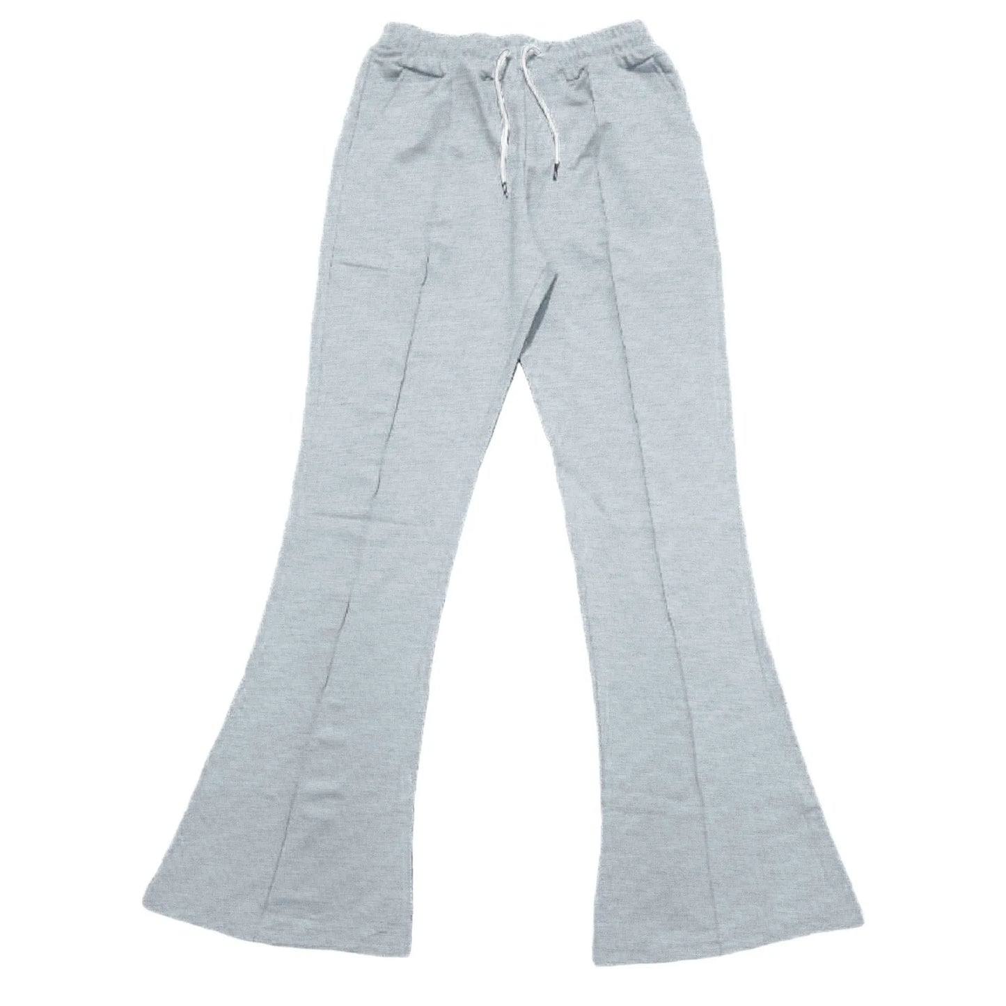 Plus Size Cargo Stacked Pants Sweat Pants Street Wear New Design Custom Flare Men