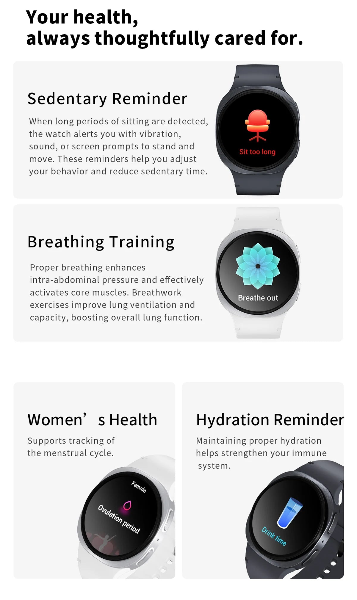 2025 New Watches 8 GPS Track Smartwatch For Man Women Health Sport AMOLED Heart Rate NFC Bluetooth Call Waterproof Smart Watch