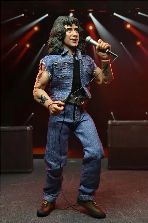 Highway To Hell Angus Young Bon Scott Action Figure Model Toys Collection Joint Movable Christmas Gift Toys For kids