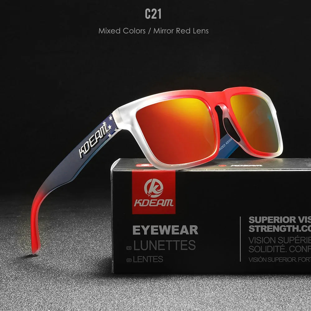 Sunglasses Outdoors Lifestyle Coating Sun Glasses New Matching Colors With Box