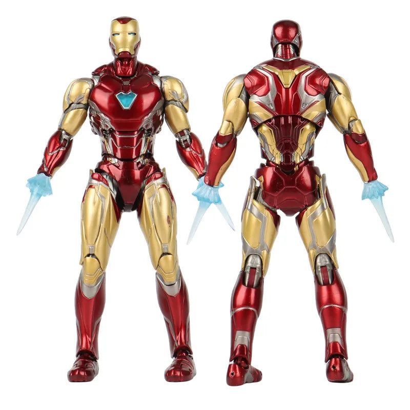 Iron Man MK85 MK50 MK20 MK5 MK7 Action Figure Model Collectible Toys birthday Gift for Children