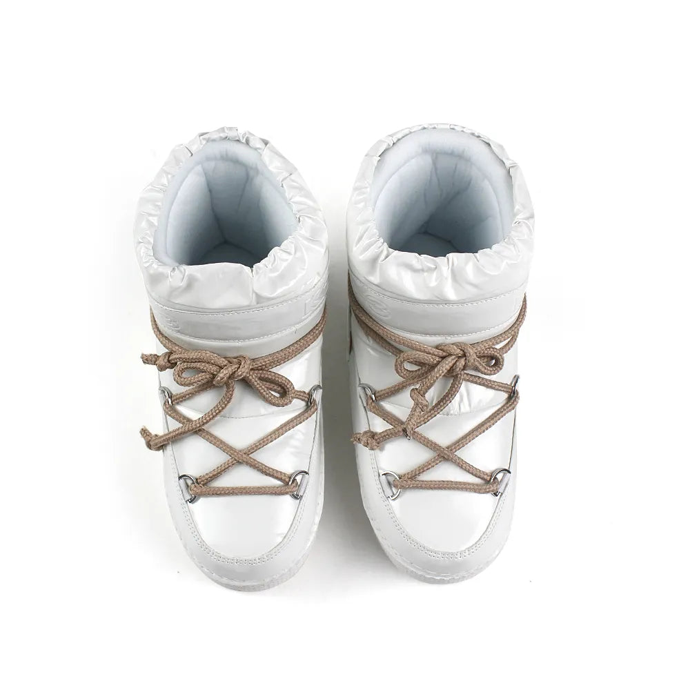 Snow Boots For Women Winter Warm Plush Ankle Booties Non Slip Cotton Padded Shoes