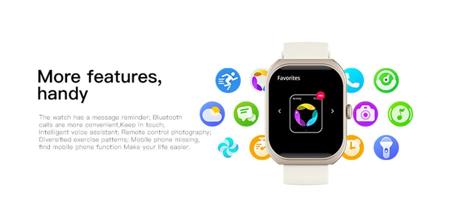 2025 New  Smart Watch Women Heart Rate Health Monitoring Voice Assistant BT Calling IP68 Waterproof Sports Smartwatch Men