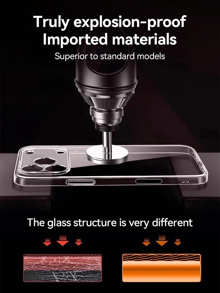 Joyroom Clear Case For iPhone 17 Pro Max Anti-drop Transparent Cover Non-yellowing Shockproof Ultra Slim Cover Screen Protection