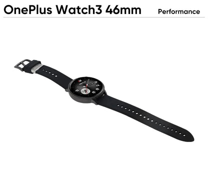 OnePlus Watch 3 43mm Global Version Smart Watch 1.32" AMOLED Smart Watch Display Up to 60h Battery Life Wear OS by Google GPS NF