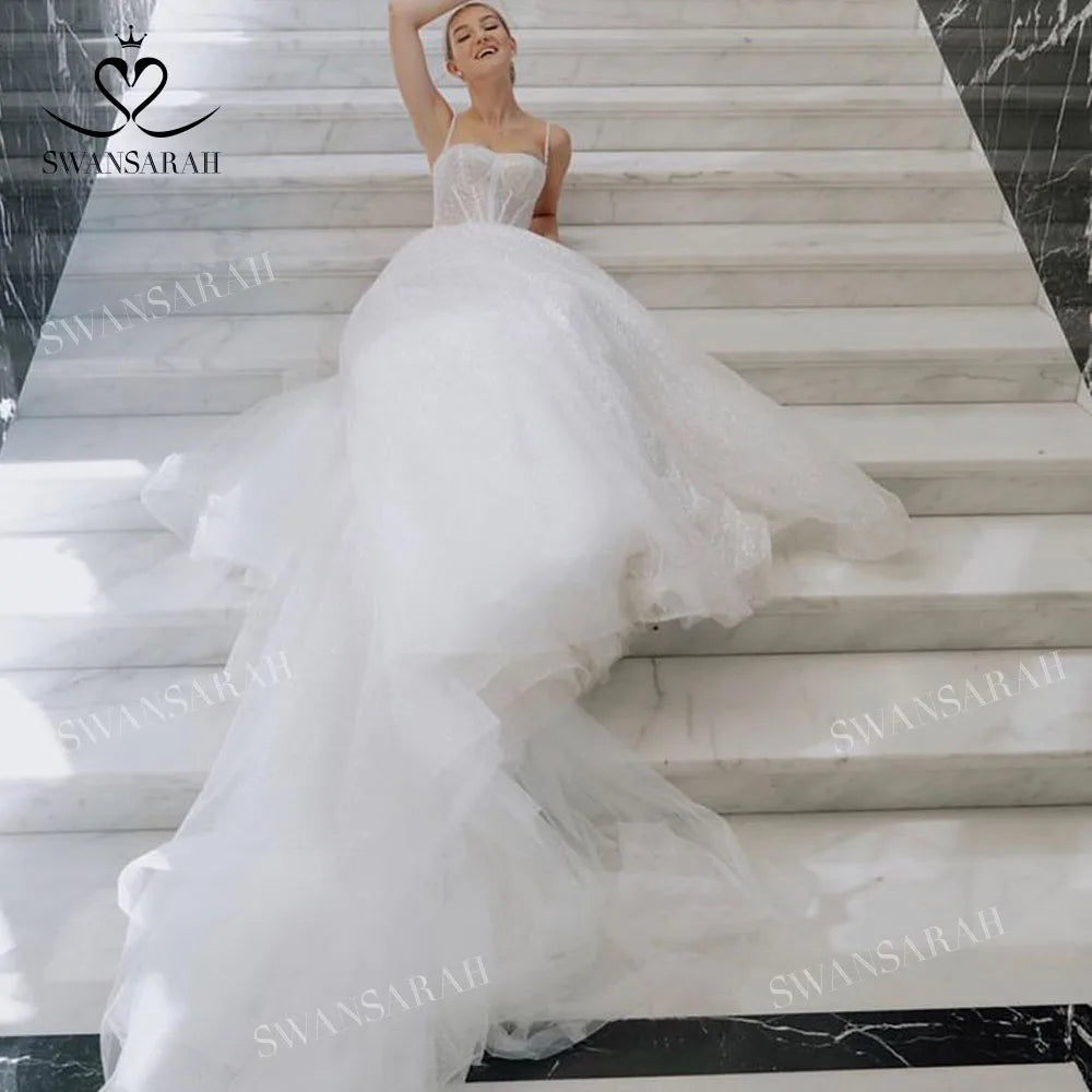 White Bridesmaid Dresses: Wedding Dress Crystal Belt With Pockets