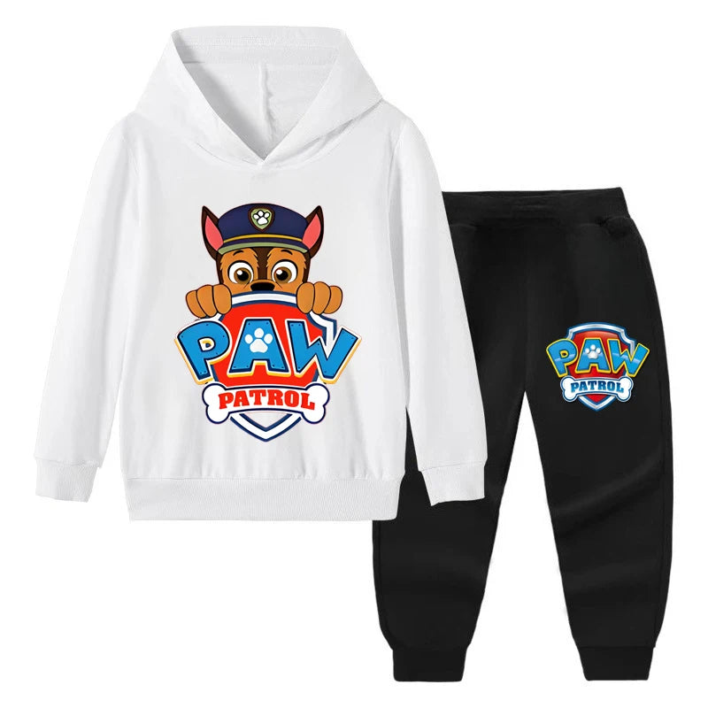 Autumn Spring Children's Clothing Sets Spiderman Boys Thin Sweatshirt+Sweatpant 2pcs Kids Hooded Pullover Set Tracksuit