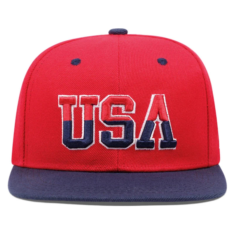 2024 New Fashion Fastball Cap Classic USA Embroidered American Flag Baseball Caps For Men Women Snapback Hat Unisex Hip Hop Hats