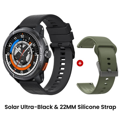 HAYLOU Solar Ultra GPS Smartwatch 1.6” AMOLED Display 5ATM Waterproof Built-in GPS Bluetooth Phone Calls Sports Smart Watch